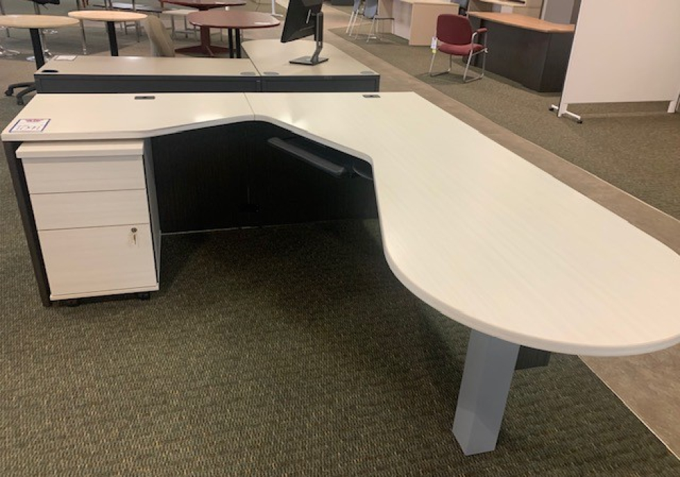 Zira L-Shape 2 Tone
